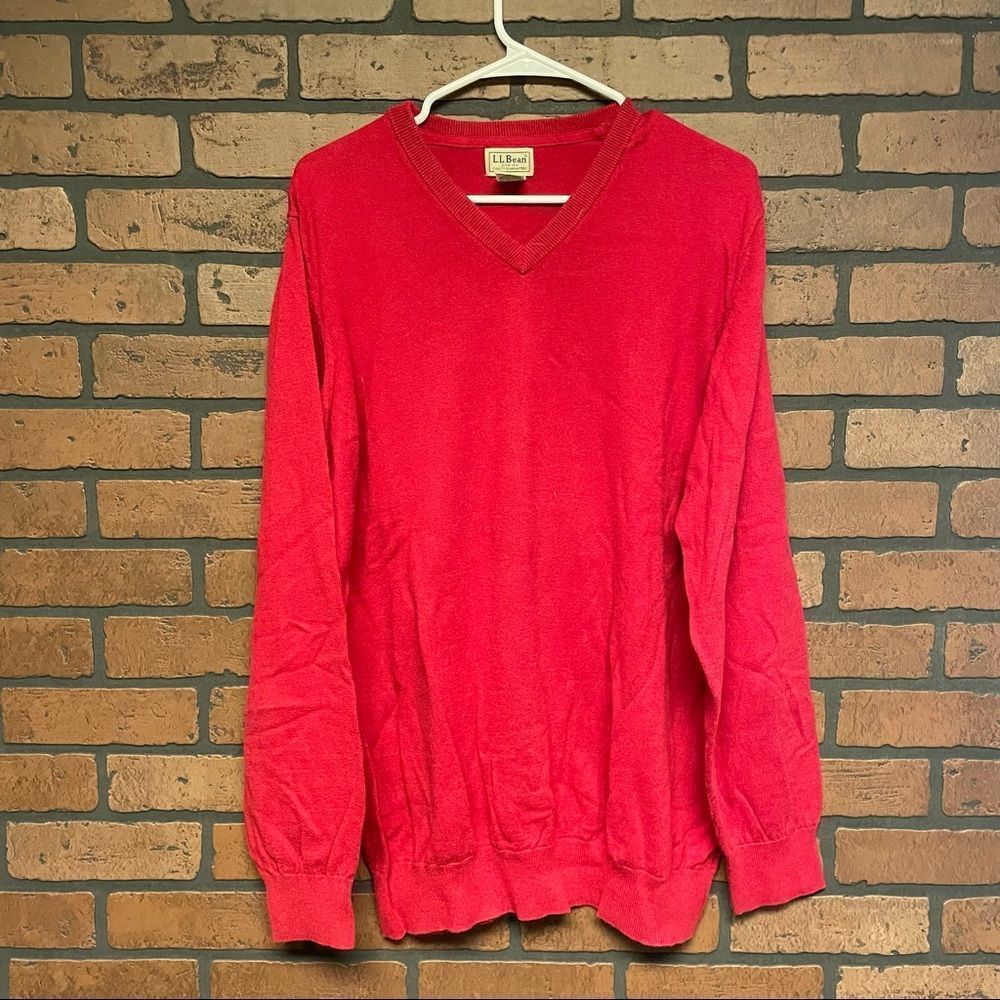 L.L. Bean V Neck Sweater